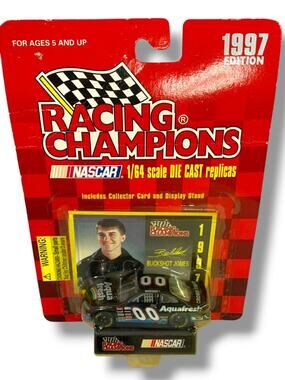 Buckshot Jones #00 Aquafresh 1997 Edition Racing Champions 1:64 Scale DieCast